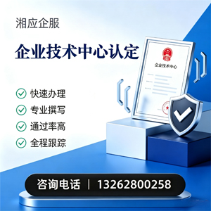 沈阳企业技术中心认定申报服务
