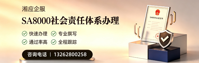 沈阳SA8000社会责任体系认证服务