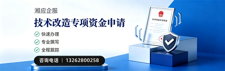 沈阳技术改造专项资金申报服务
