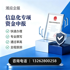 沈阳信息化专项资金申报服务