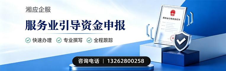 沈阳服务业引导资金申报服务