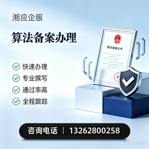 沈阳算法备案申报服务